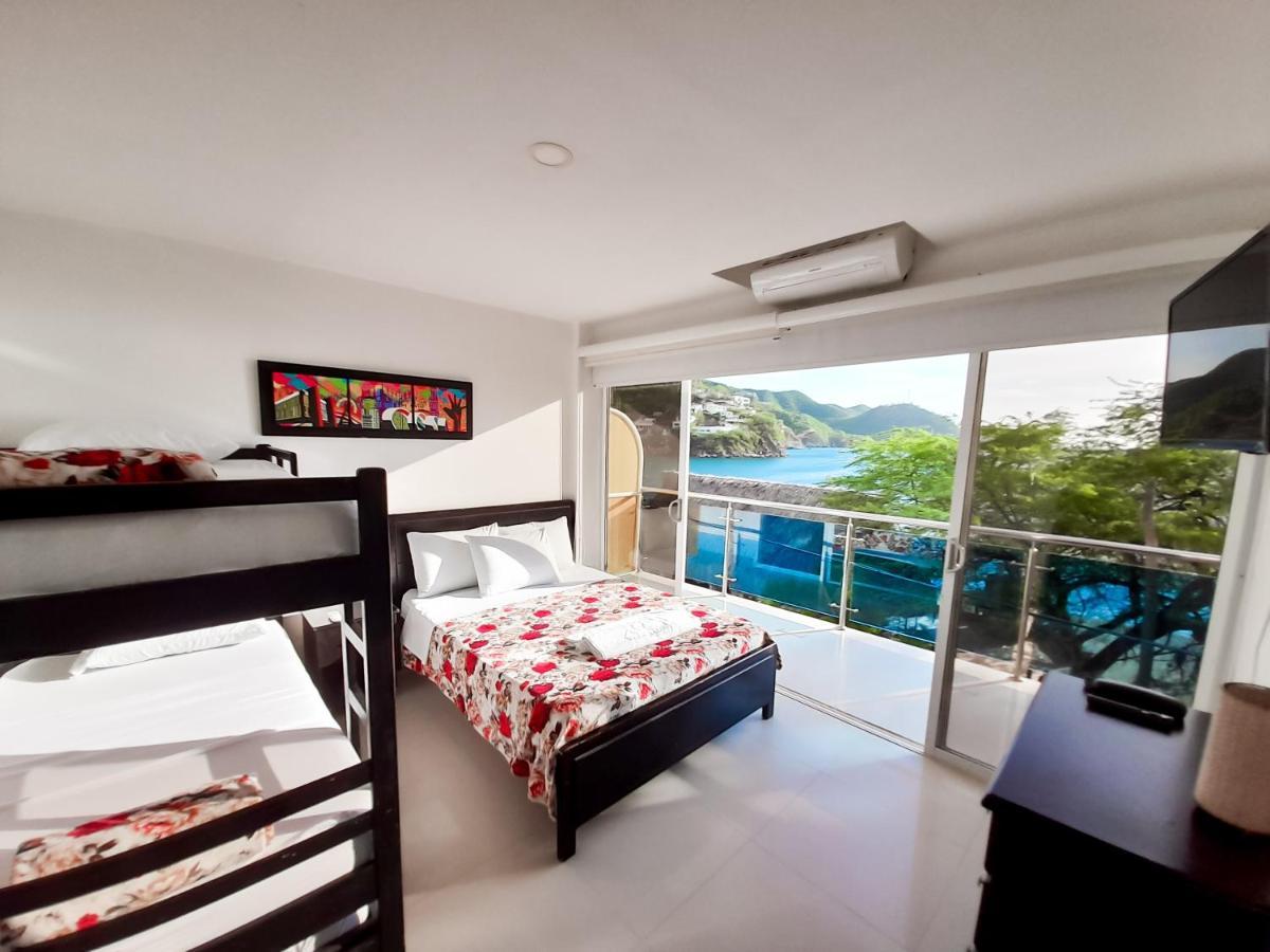 Hostal Vina Del Mar Taganga Eksteriør billede