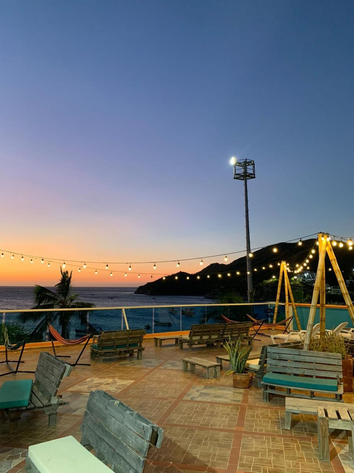 Hostal Vina Del Mar Taganga Eksteriør billede